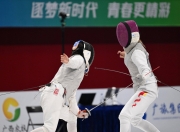 米兰体育网页-哥伦比亚女子击剑选手问鼎金牌