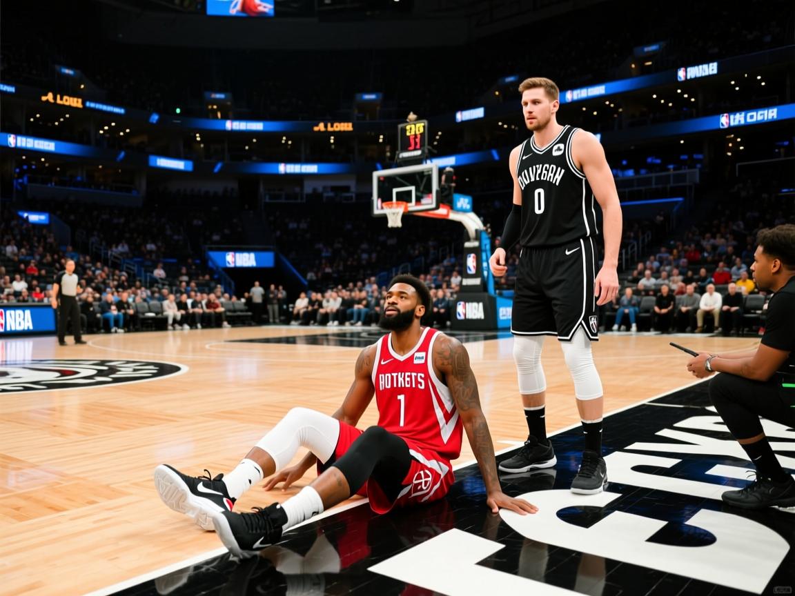 控卫因伤缺席，火箭不敌篮网  第2张