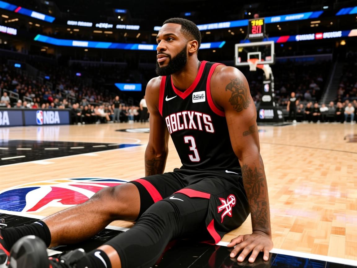 控卫因伤缺席，火箭不敌篮网