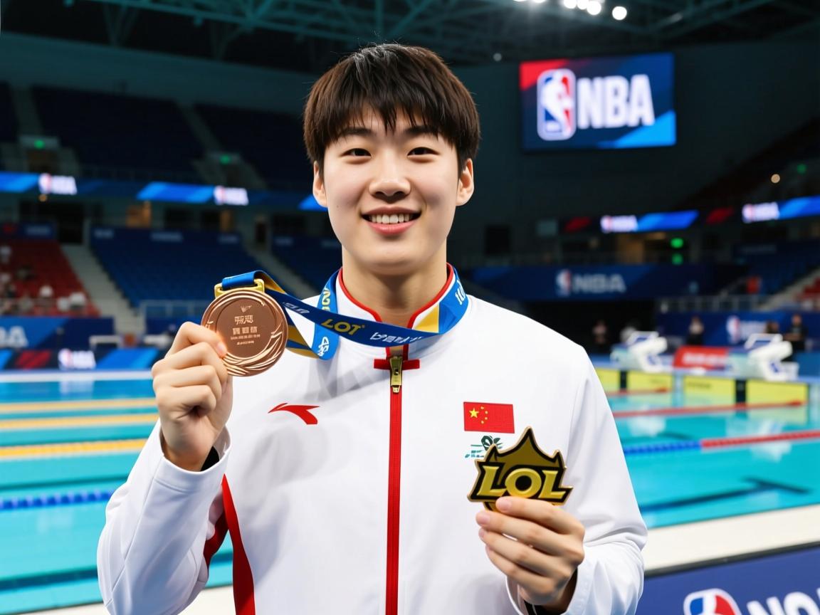 韩国游泳选手拚搏到底，夺得铜牌  第1张